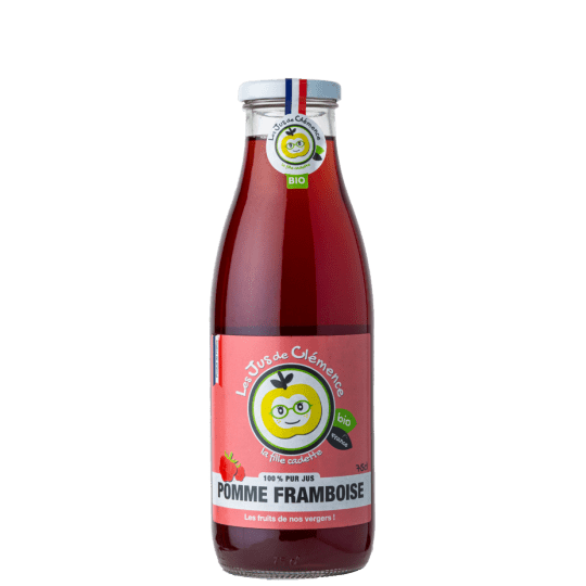 Pur Jus de Pomme Framboise Bio 75cl - FarmerPools