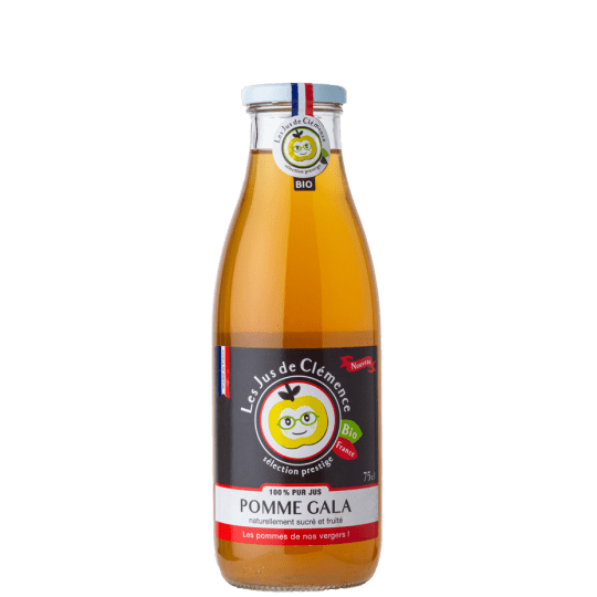 Pur Jus de Pomme Bio 75cl Gala - FarmerPools